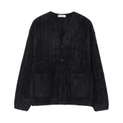 Millo Archive New Brushed Cardigan Black