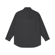 Wooyoungmi Cotton Back Logo Shirt Grey - 22FW