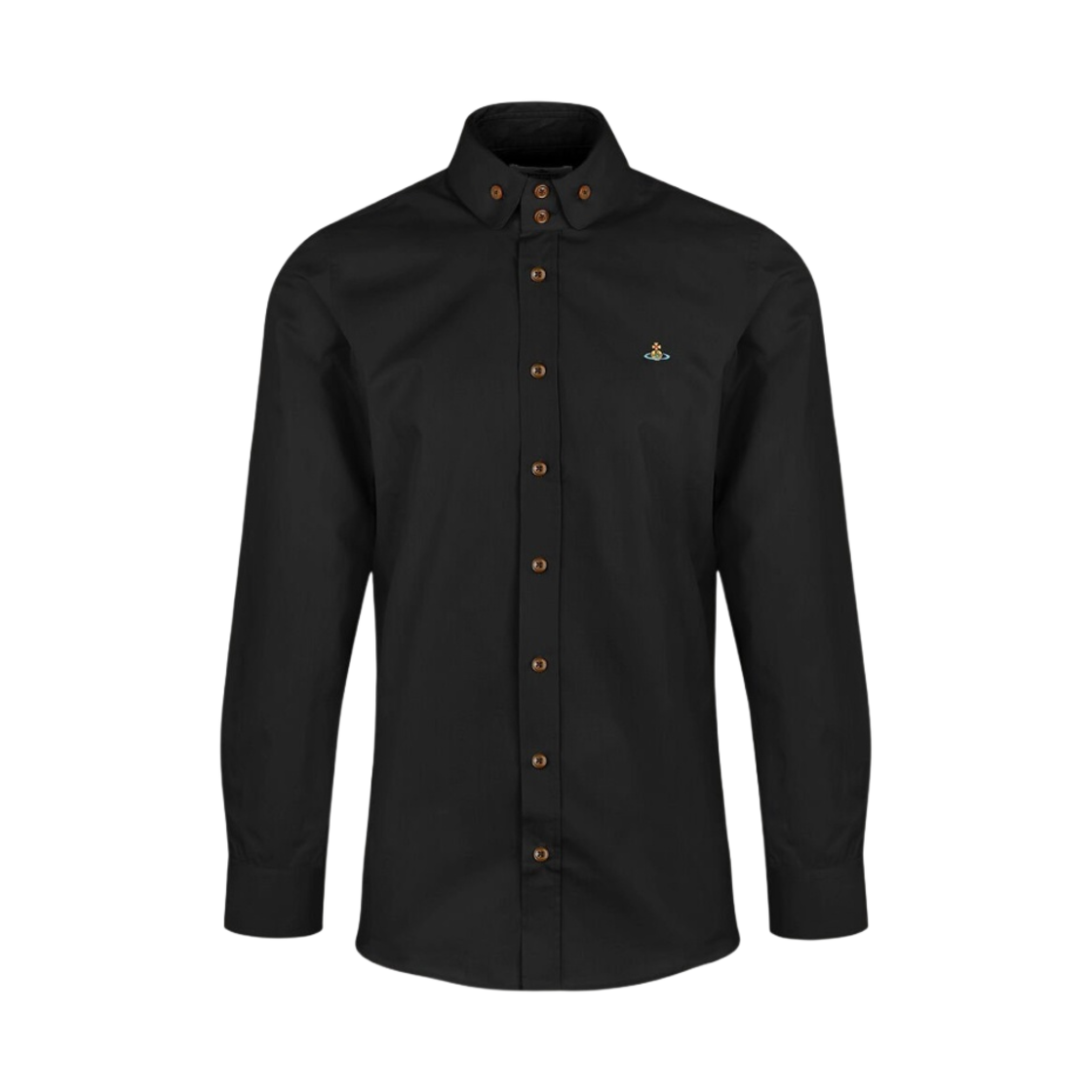 비비안 웨스트우드 투 버튼 크롤 셔츠 블랙(Vivienne Westwood Two Button Krall Shirt Black) - 1