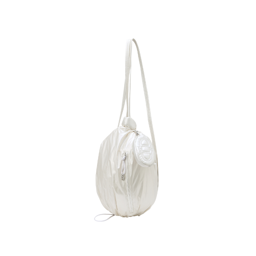AABA5F131WT Athe Vanessabruno Glossy Shoulder Bag And Backpack M White