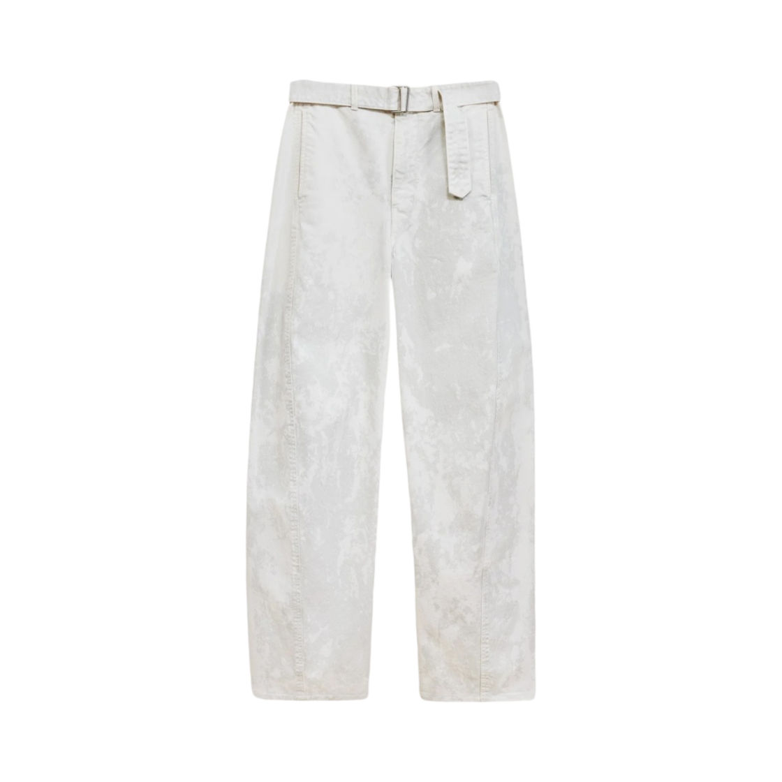 르메르 트위스트 벨트 팬츠 헤비 데님 애시드 스노우 펠리칸(Lemaire Twisted Belted Pants Heavy Denim Acid Snow Pelican)