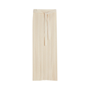 Holzweiler Women Kelp Crochet Knit Skirt White