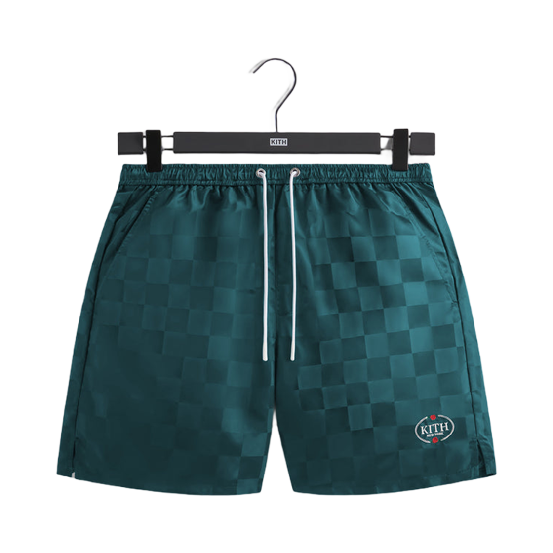 키스 체커드 사틴 콜린스 쇼츠 크로니클(Kith Checkered Satin Collins Shorts Chronicle)