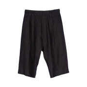 Ziggy Chen Pleated Bucket Shorts Brown