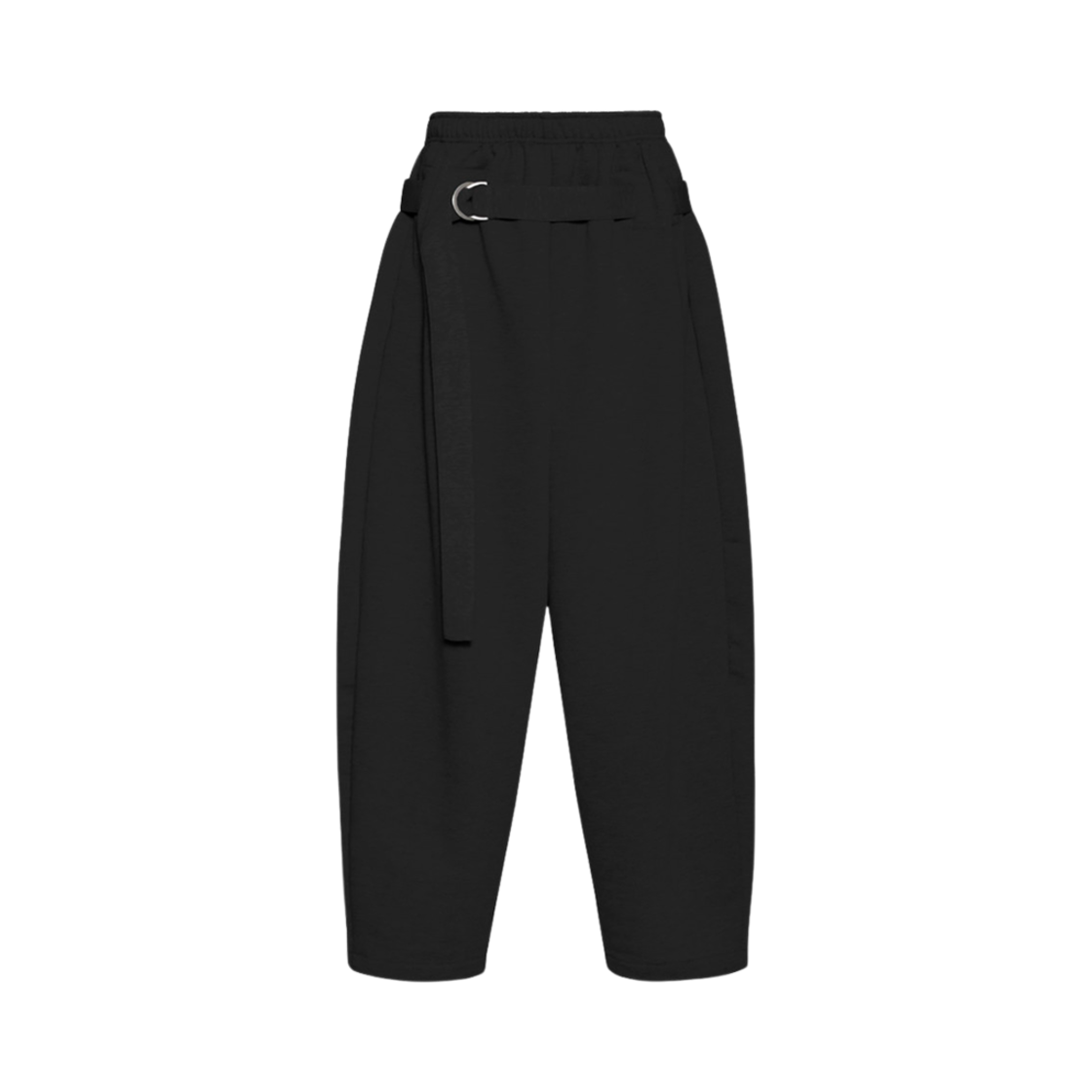 엠제이디 x 코인 서울 헤비 스웨트 배기 팬츠 블랙(MJD x Koin Seoul Belted Heavy Sweat Baggy Pants Black)