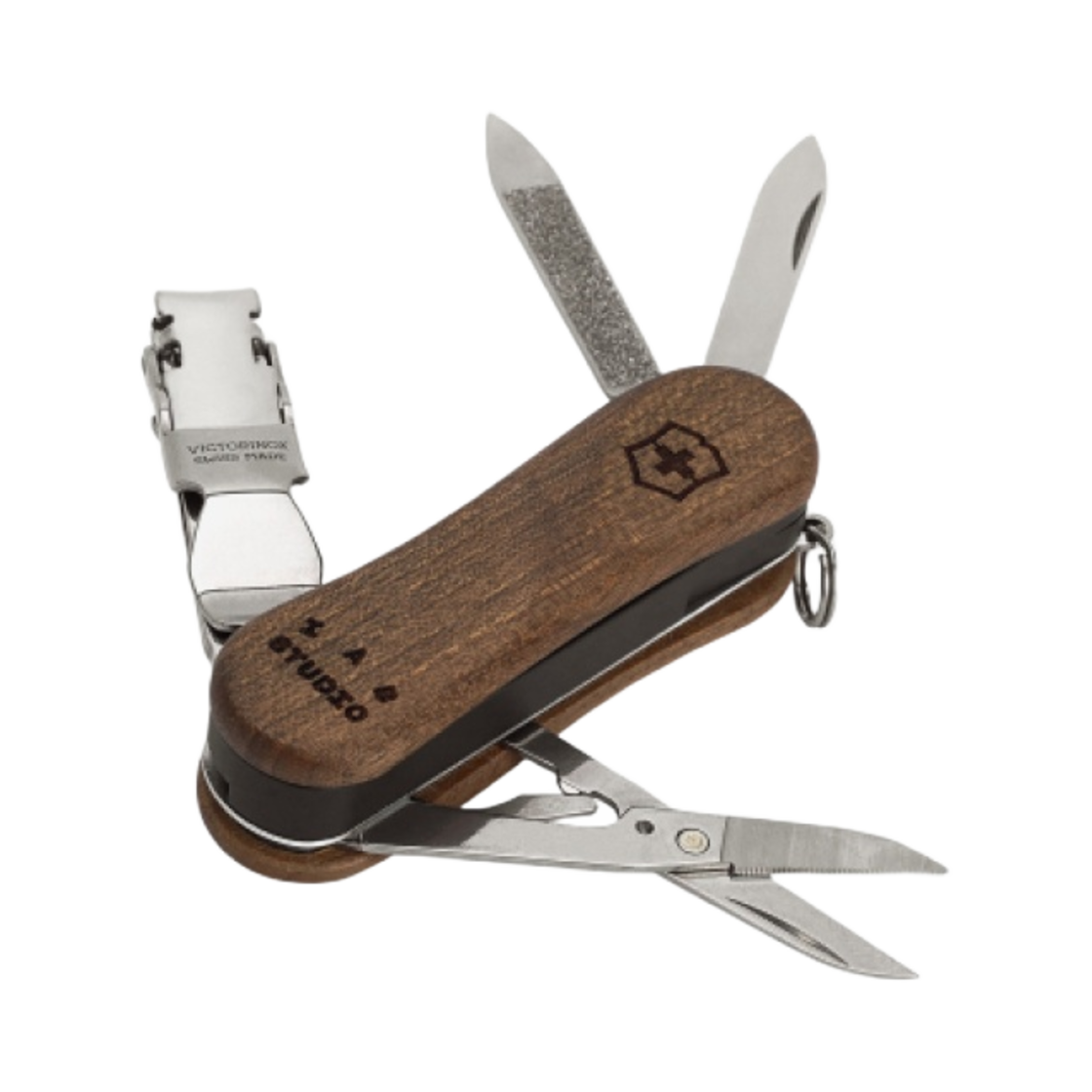 아이앱 스튜디오 x 빅토리녹스 네일 클립 우드(IAB Studio x Victorinox Nail Clip Wood)