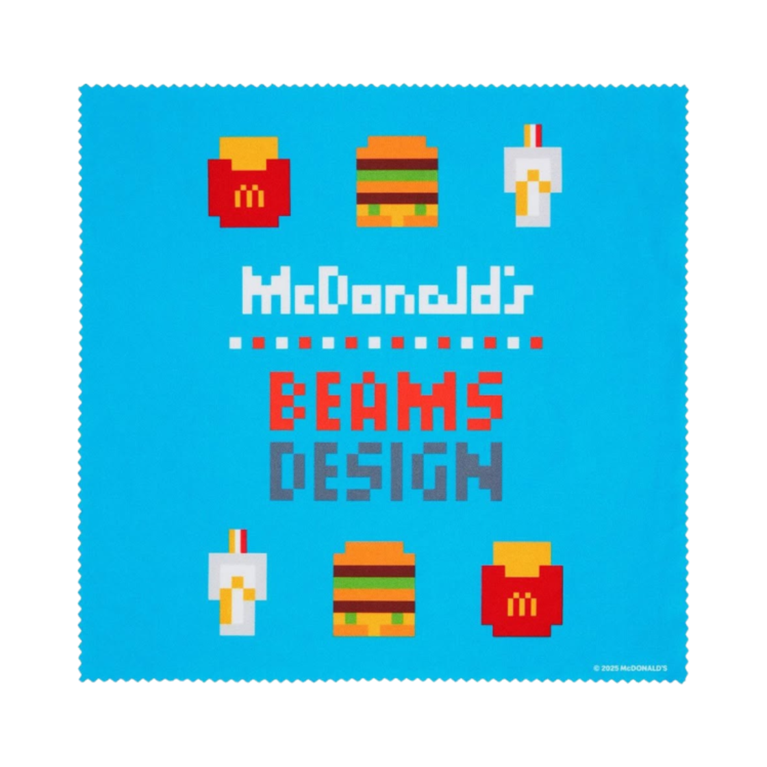 - McDonald's x Beams Cleaning Cloth Sky Blue