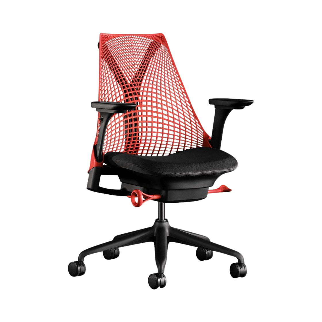 _HM007 Herman Miller Sayl Gaming Chair Red back