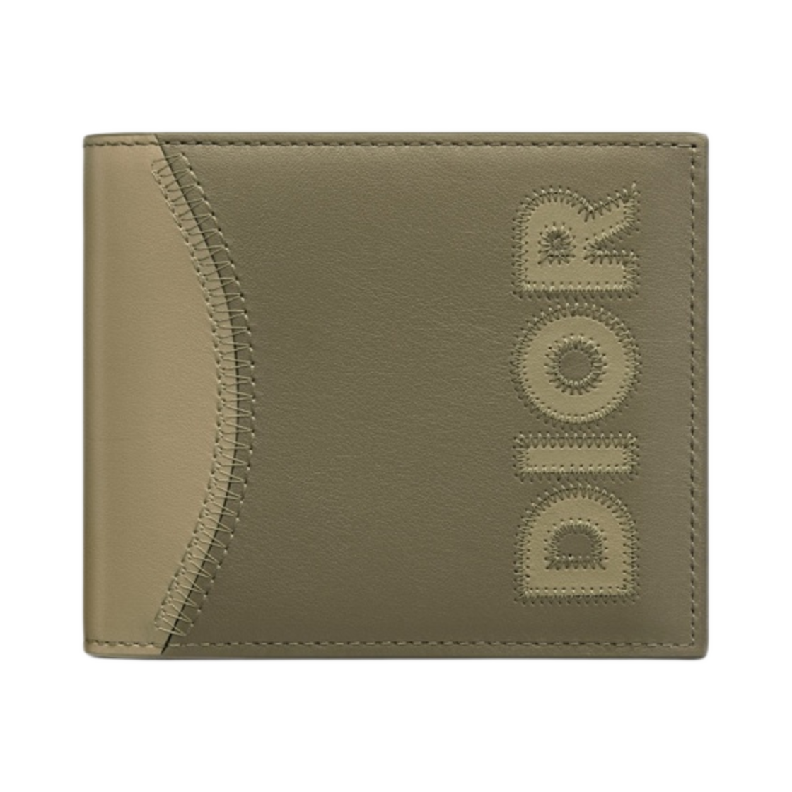 디올 지갑 카키 스무스 카프스킨 마르퀘트리 디올 시그니쳐(Dior Wallet Khaki Smooth Calfskin Marquetry Dior Signature) - 1