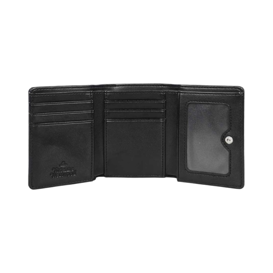 비비안 웨스트우드 사피아노 바이오그린 스몰 프레임 지갑 블랙(Vivienne Westwood Saffiano Biogreen Small Frame Wallet Black) - 2
