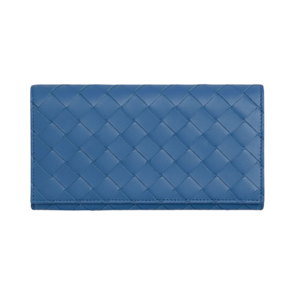보테가 베네타 인트레치아토 코인 퍼스 장지갑 서프 트래버틴(Bottega Veneta Intrecciato Long Wallet with Coin Purse Surf Travertine) - 1