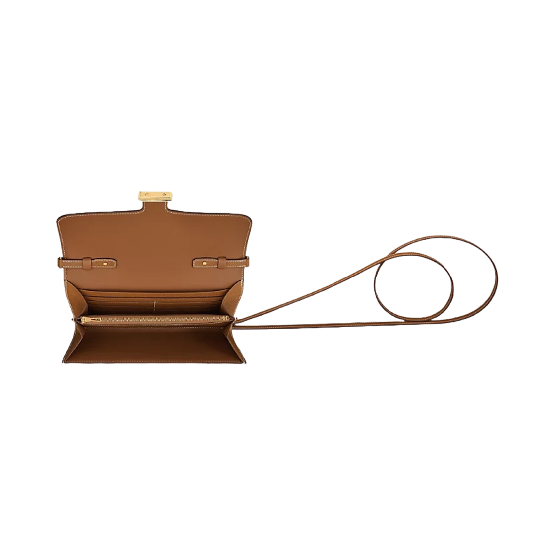 에르메스 콘스탄스 롱 투 고 지갑 앱송 & 골드 하드웨어 골드(Hermes Constance Long To Go Wallet Epsom & Gold) - 2