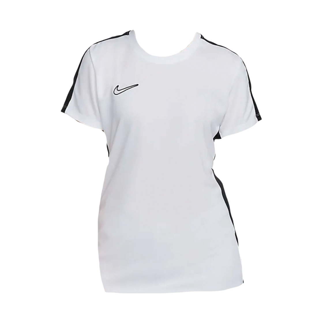 (W) 나이키 드라이핏 아카데미 숏슬리브 풋볼 탑 화이트 - US/EU((W) Nike Dri-Fit Academy Short Sleeve Football Top White - US/EU) - 1