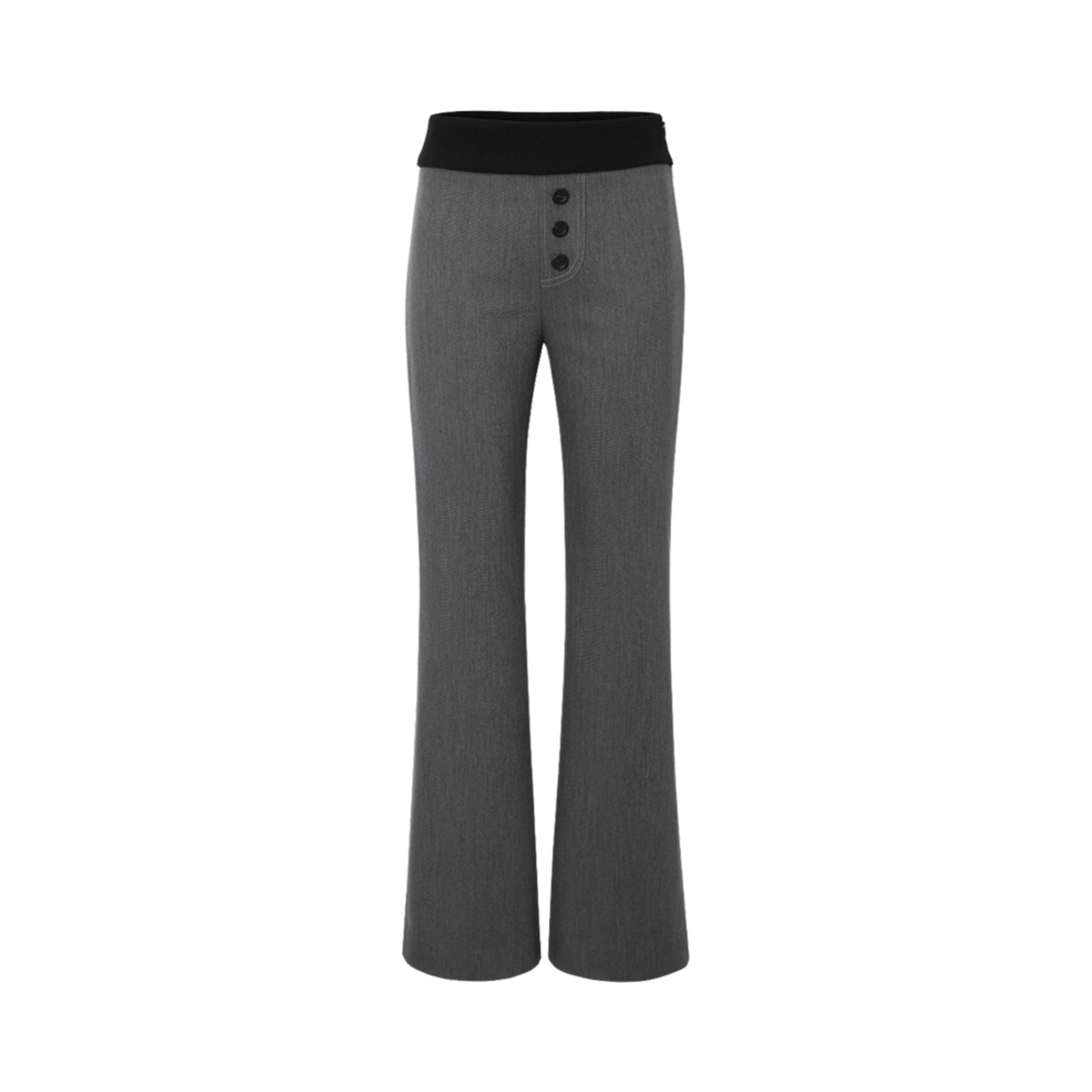 (W) 쓰리타임즈 케인 팬츠 그레이((W) Threetimes Kane Pants Grey)