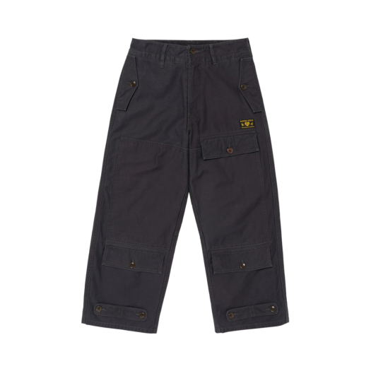 HM29PT009 Human Made Air Force Pants Charcoal
