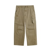 Our Legacy Mount Cargo Uniform Olive Herringbone