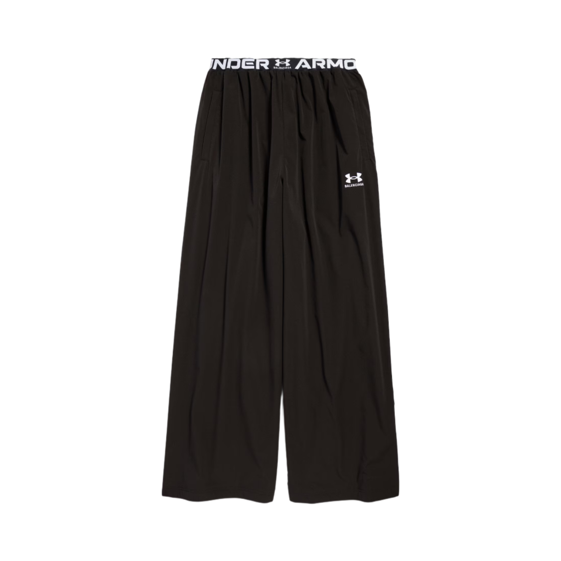 814585TRO311000 Balenciaga x Under Armour Reversible Layered Tracksuit Pants Black