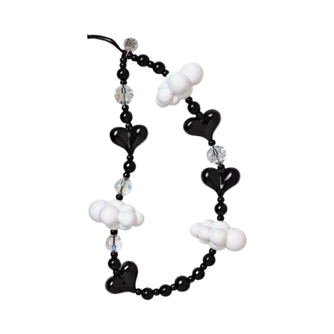 - String Ting Kawaii in the Sky Midnight Wristlet Phone Strap