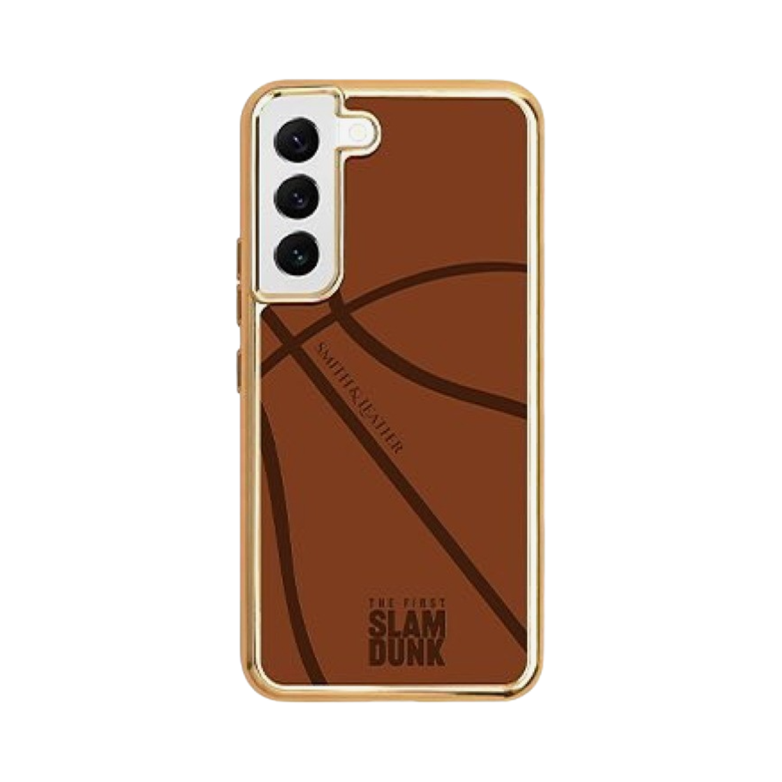 스미스 앤 레더 x 더 퍼스트 슬램 덩크 갤럭시 폰 케이스 프레임 브라운(Smith & Leather x The First Slam Dunk Galaxy Phone Case Frame Brown)
