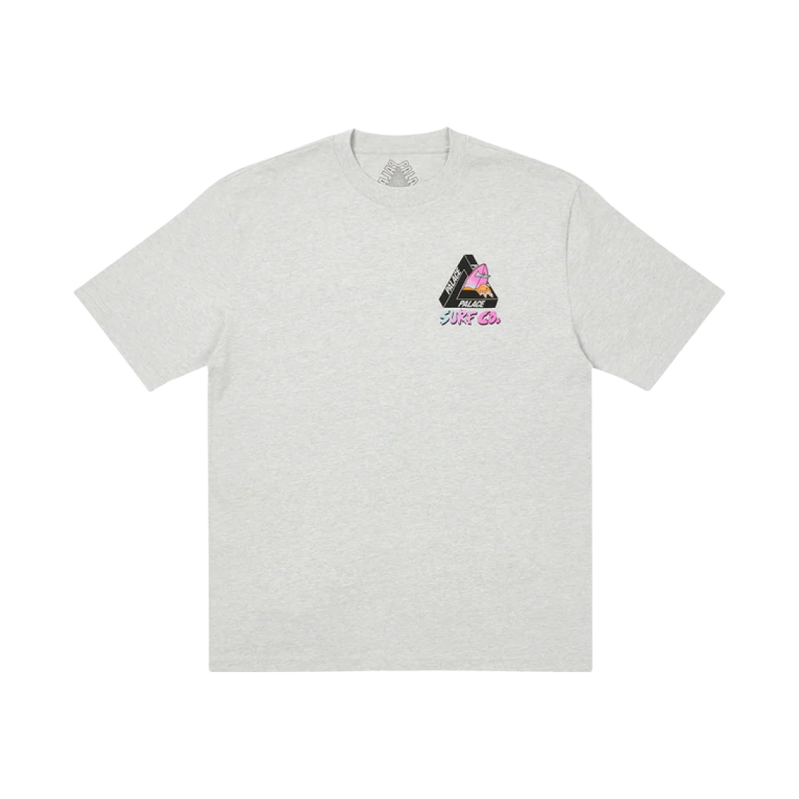 팔라스 트라이서프 코 티셔츠 그레이 말 - 22SS(Palace Tri-Surf Co T-Shirt Grey Marl - 22SS) - 2