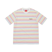 Supreme Hearts Jacquard S/S Top White - 22SS
