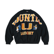 Kapital 30 Fleece Big Sweatshirt Black