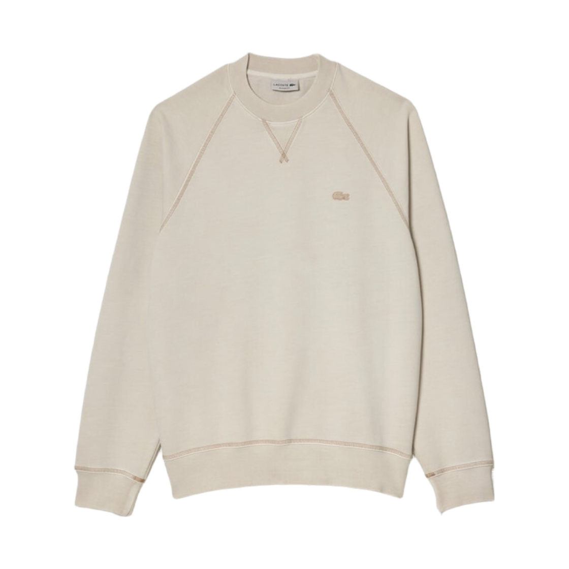 라코스테 썸머 팩 스웨트셔츠 베이지(Lacoste Summer Pack Sweatshirt Beige) - 1