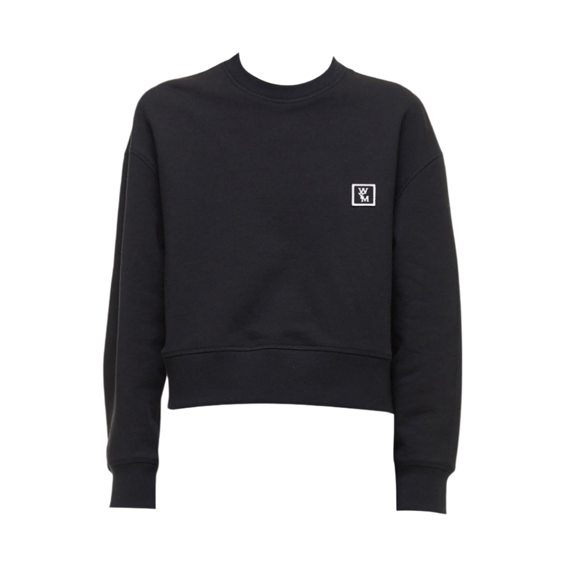 (W) 우영미 코튼 백로고 스웨트셔츠 블랙 - 22FW((W) Wooyoungmi Cotton Back Logo Sweatshirt Black - 22FW) - 2