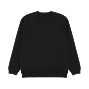 Ten C Garment Dyed Crewneck Sweater Black
