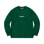 Supreme Box Logo Crewneck Dark Green - 18FW