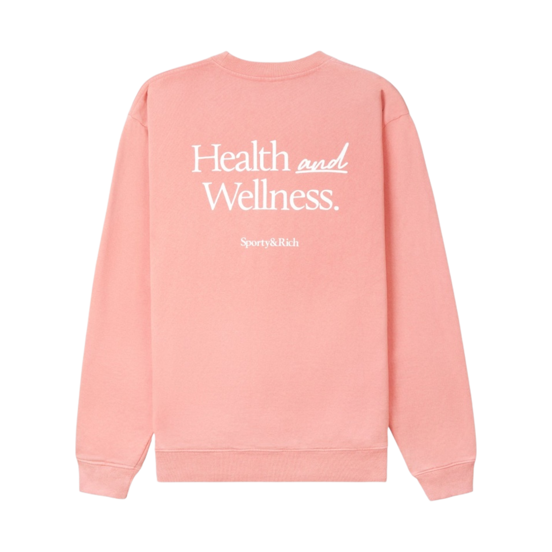 스포티 앤 리치 뉴 헬스 크루넥 플라밍고(Sporty & Rich New Health Crewneck Flamingo) - 2