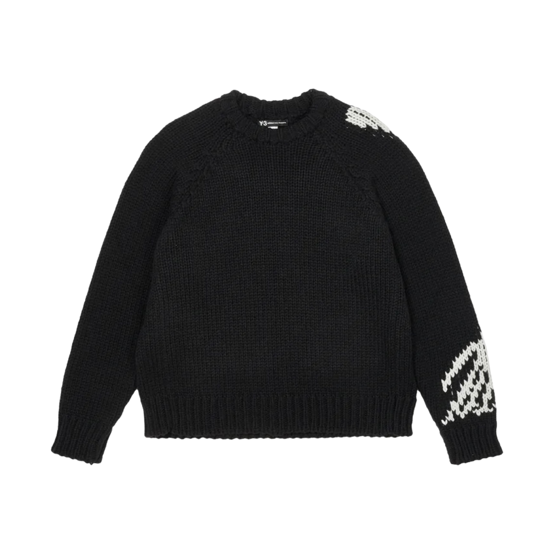 팔라스 x Y-3 니트 크루넥 블랙 - 22FW(Palace x Y-3 Knit Crew Black - 22FW) - 1