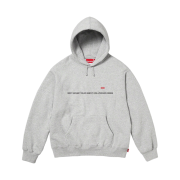 Supreme West Hollywood Shop Small Box Hooded Sweatshirt Heather Grey - 23FW