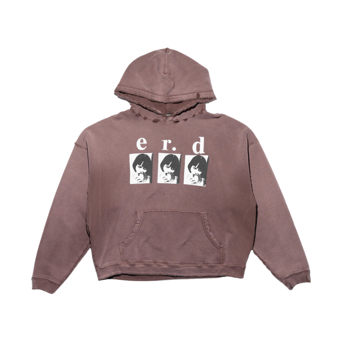 앙팡 리쉬 데프리메 루이스 이츠 샌드위치 E.R.D. 후드 치커리 커피(Enfants Riches Deprimes Louise Eats Sandwich E.R.D. Hoodie Chicory Coffee) - 1