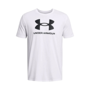 Under Armour SportsStyle Logo Short Sleeve White Black