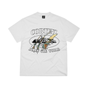 Corteiz Narnia Rip T-Shirt New Blank White