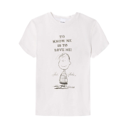 Re/Done Women 90s Baby Linus T-Shirt Vintage White - 24FW