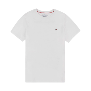 Tommy Hilfiger Core Flag Crew Neck T-Shirt White