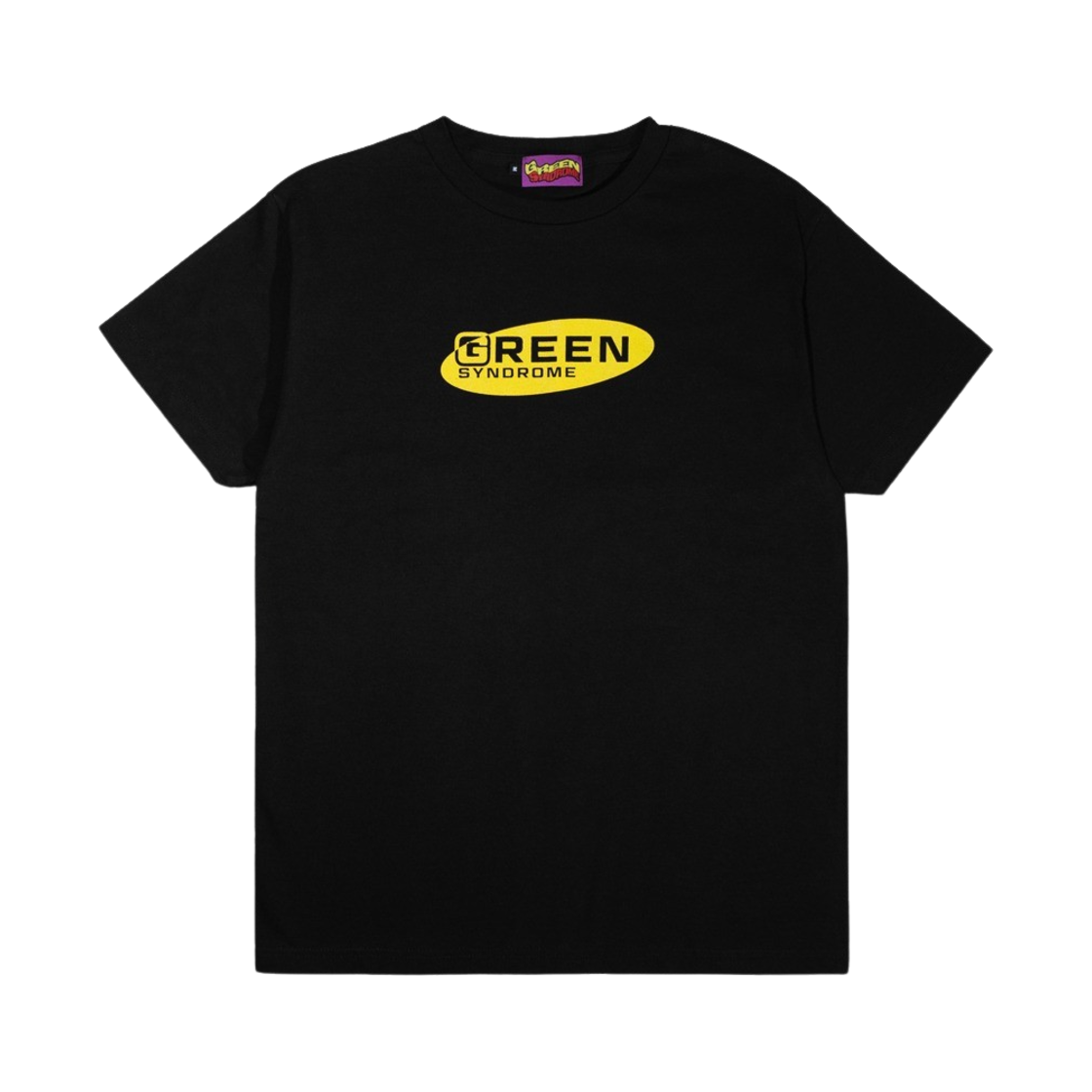 그린신드롬 일립스 티셔츠 블랙(Green Syndrome Ellipse T-Shirt Black)