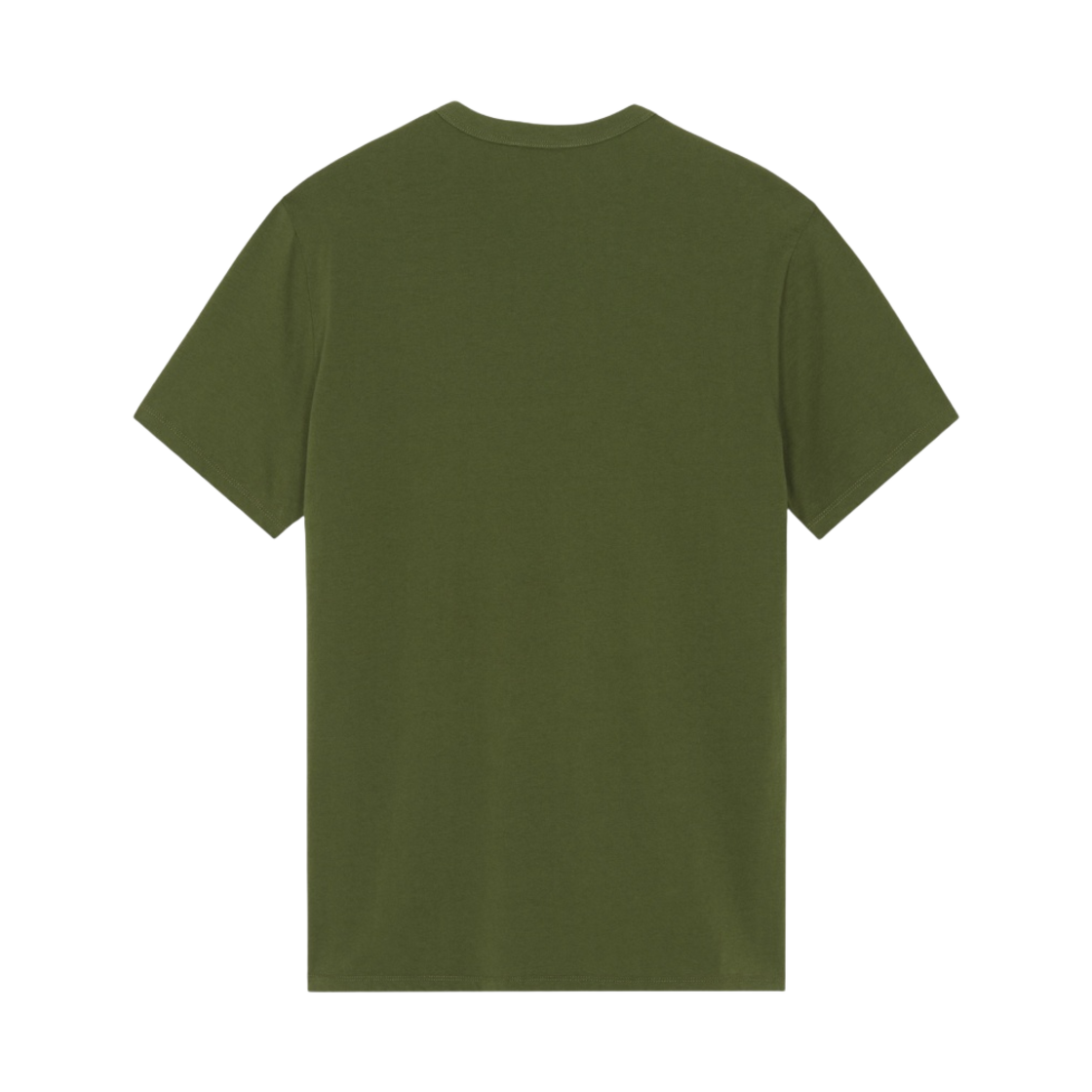 메종 키츠네 폭스 헤드 패치 클래식 티셔츠 카키(Maison Kitsune Fox Head Patch Classic T-Shirt Khaki) - 2