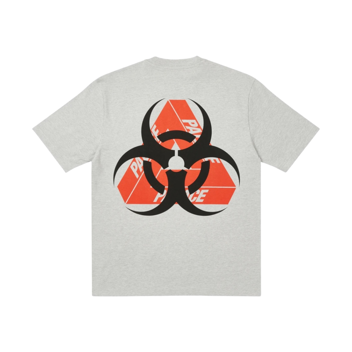 팔라스 바이오 하자드 티셔츠 그레이 말 - 21SS(Palace Bio Hazard T-Shirt Grey Marl - 21SS) - 1