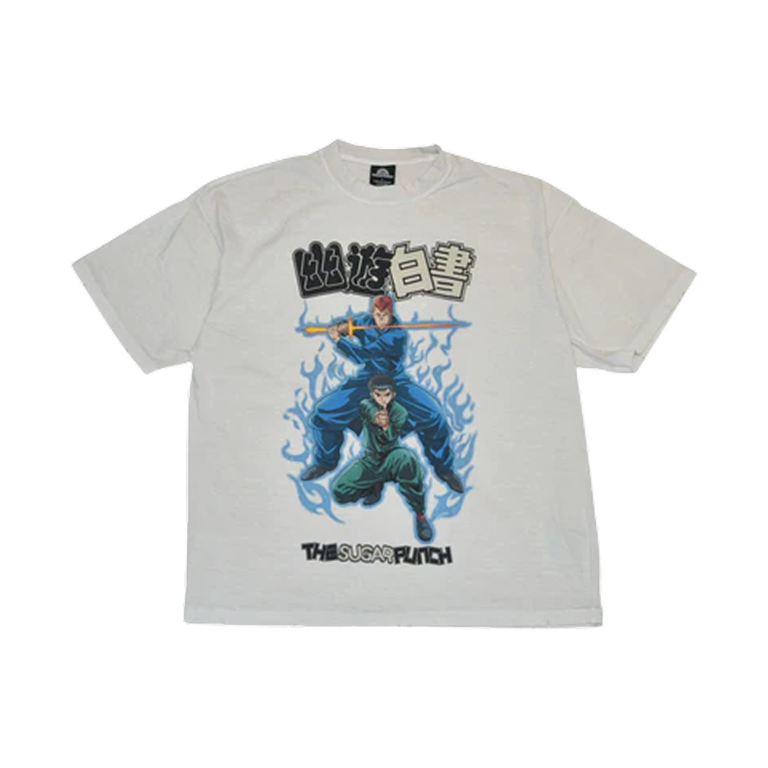 TYUM24AM001 Sugar Punch Yuyouhakusho S/S T-Shirt Yusuke Kuwabara White
