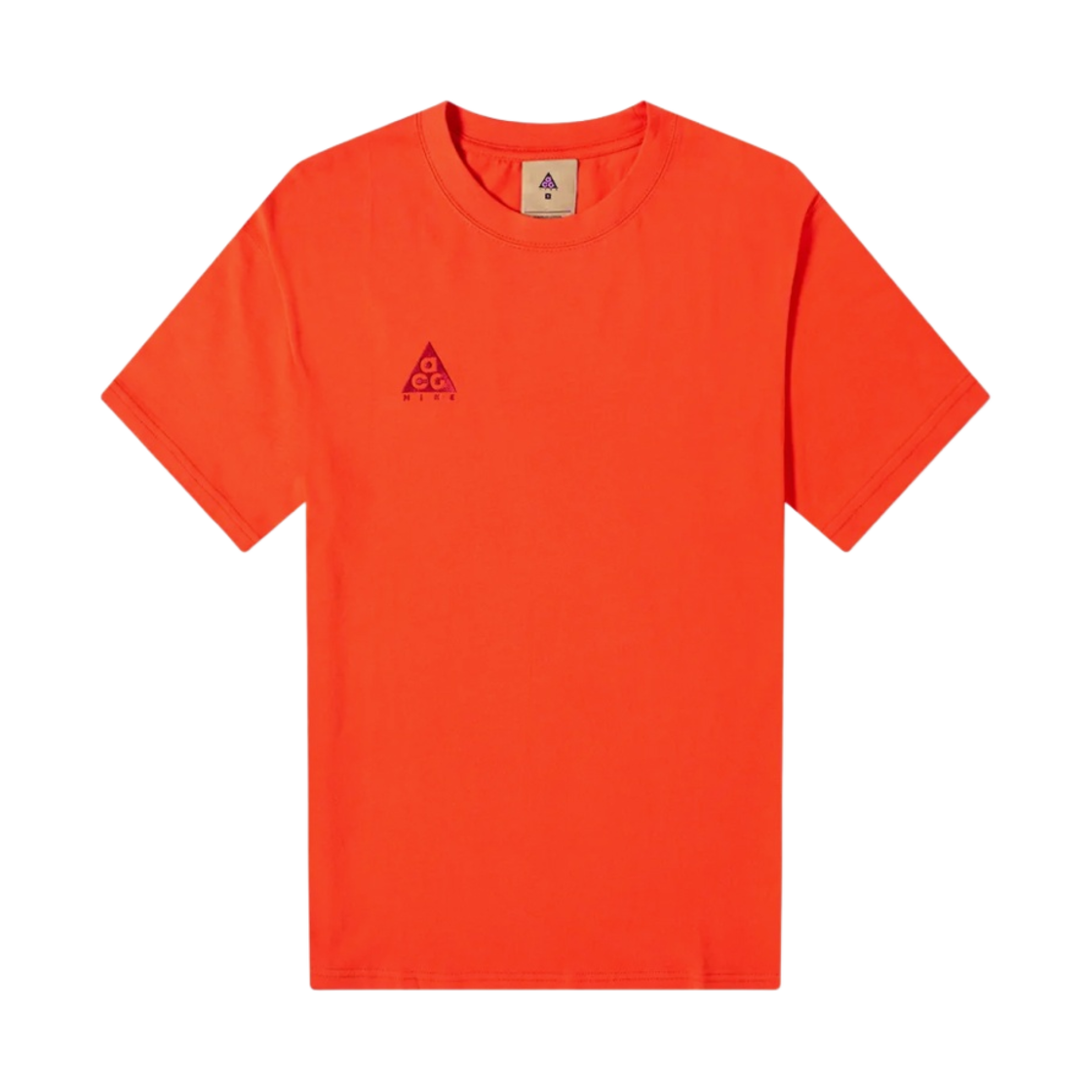 BQ7342-634 Nike ACG Logo T-Shirt Habanero Red - US/EU