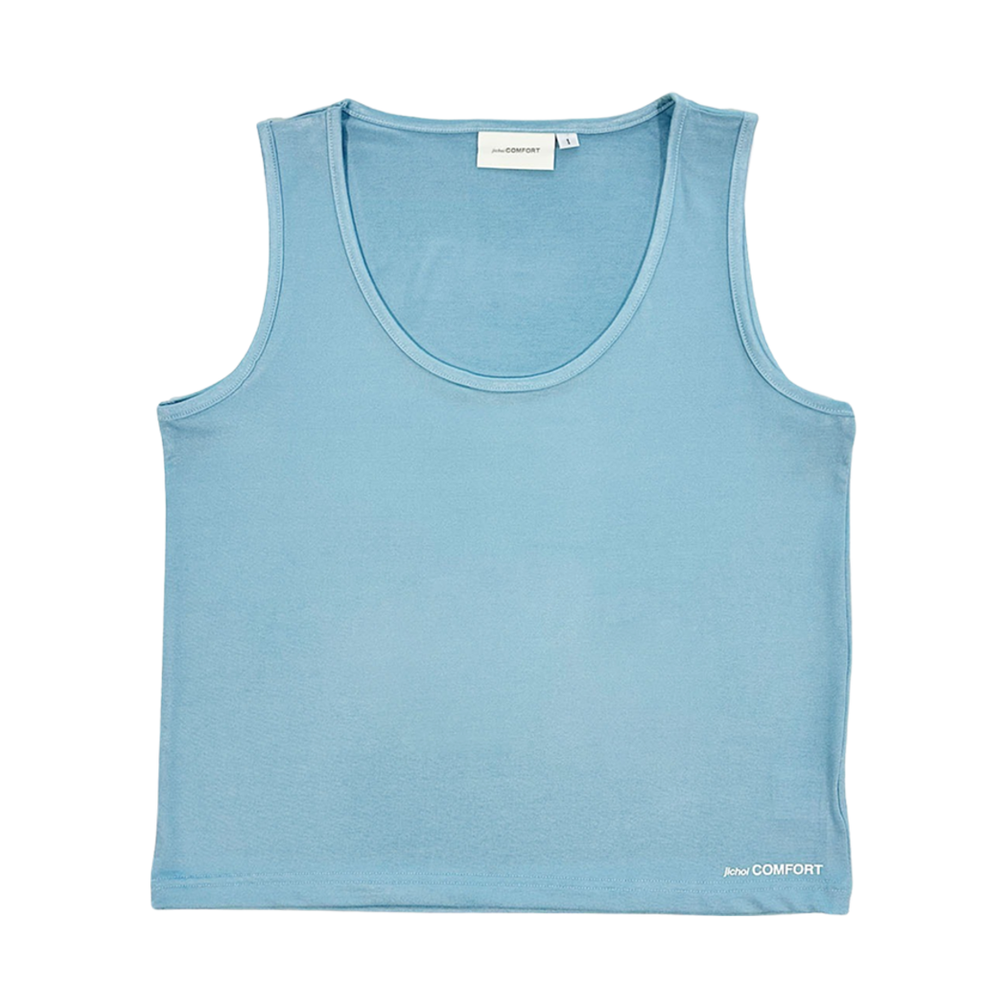 (W) 지초이 컴포트 슬리브리스 터콰이즈 블루((W) Jichoi Comfort Sleeveless Turquoise Blue)