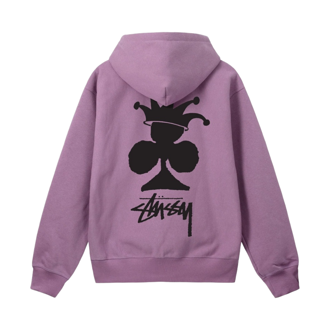 스투시 클럽 크라운 후드 집업 오키드(Stussy Club Crown Zip Hoodie Orchid) - 1