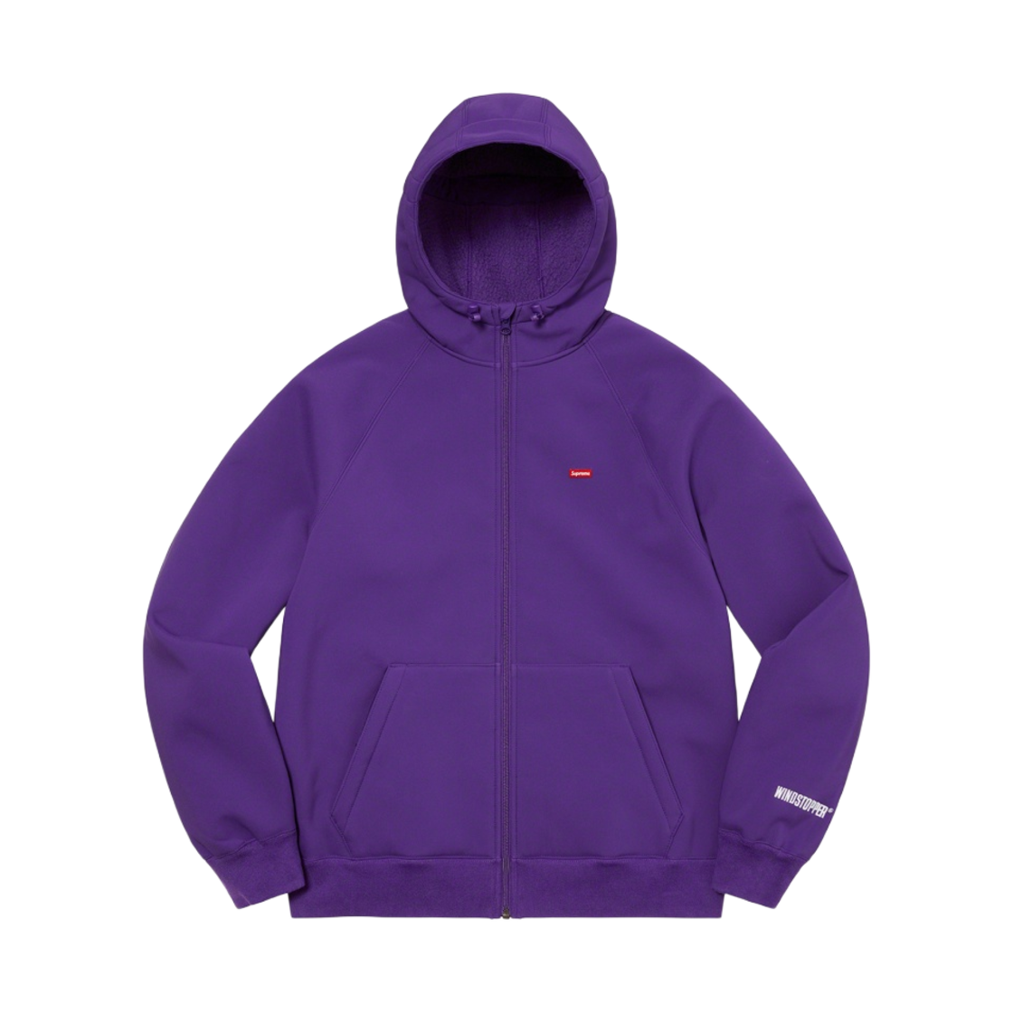 슈프림 윈드스토퍼 집업 후드 스웨트셔츠 다크 퍼플 - 22FW(Supreme Windstopper Zip Up Hooded Sweatshirt Dark Purple - 22FW) - 1