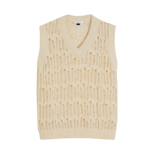 【ANDERSSON BELL】 Net Damage Sleeveless /追跡付 25SS】ADSB Andersson Bell アンダーソンベル / RACING REWORKED