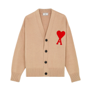 AMI de Coeur Oversize Cardigan Beige