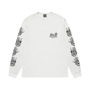 Stussy Pigment Dyed Witch Doctor LS T-Shirt Natural