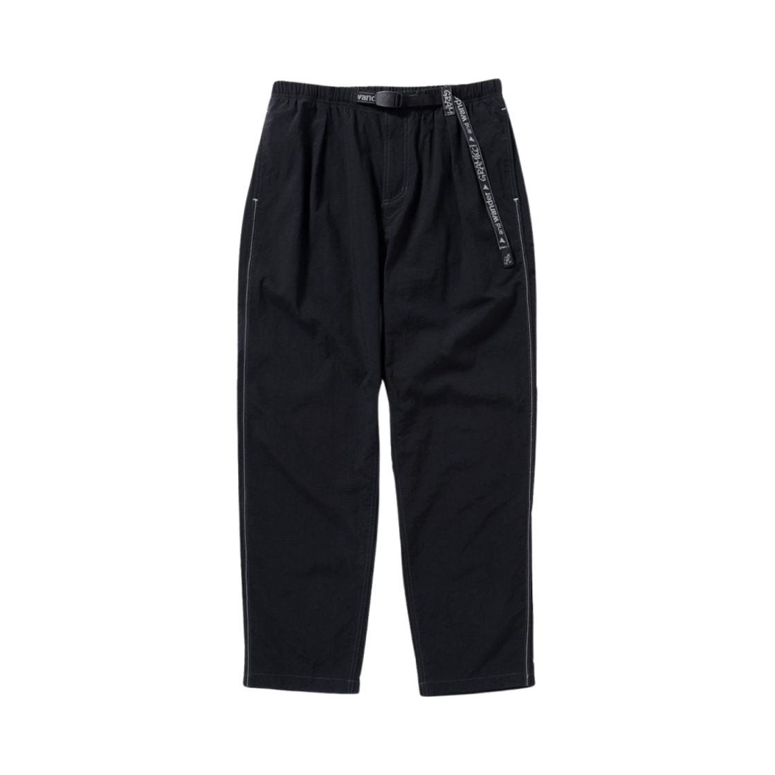 - And Wander x Gramicci Nylon Climbing Pants Black